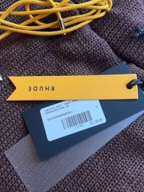 Rhude Brown Knitwear Sweater with Label